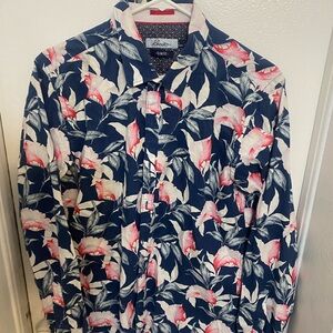 Floral Patterned Men's Shirt